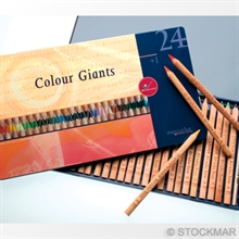Mercurius Colour Giants - 24 farver Mercurius