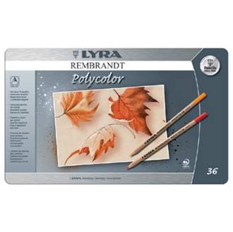 Lyra Rembrandt Polycolor - 36 ass. farver