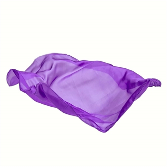 Sarah\'s Silks Legesilke 90 x 90 cm - purple