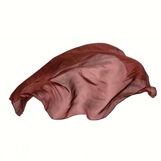 Sarah\'s Silks Legesilke 90 x 90 cm - brun