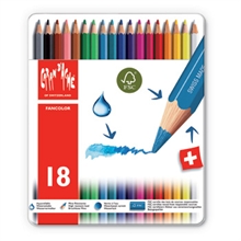 Caran d'Ache Fancolor ass. 18 farver