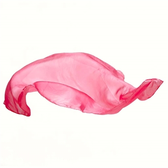 Sarah\'s Silks Legesilke 90 x 90 cm - rose