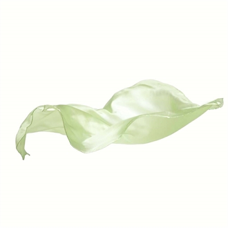 Sarah\'s Silks Legesilke 90 x 90 cm - lime grøn
