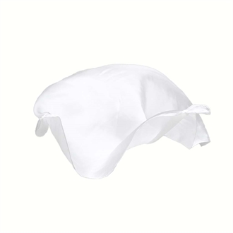 Sarah\'s Silks Legesilke 90 x 90 cm - hvid
